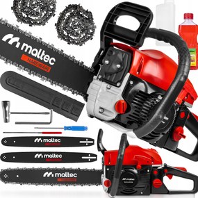 Benzines Láncfűrész Olajvezető 5,7KM Nagy Szett Erős