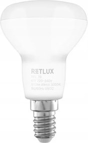 Led izzó E14 6W R50 meleg fehér Retlux Rel 39 4 db