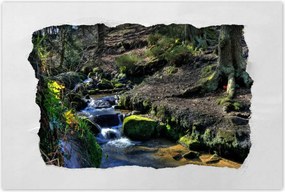 Poszterek 90x60 Hegyi patak