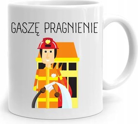 Bögre Ajándék Tűzoltónak Oltó Vágy nyomott mintával