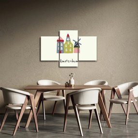 Kép - Európa városai N⁰4 (90x60 cm)