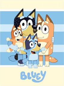 Bluey Happiness polár takaró 100x140cm