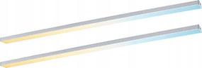 Paulmann Led szekrény alatti lámpa Inline 2x6W 550mm matt króm Cct 2 db-os szett
