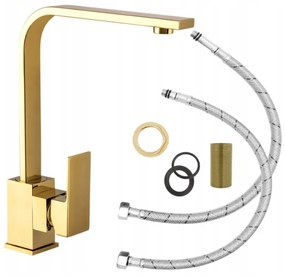 Gamma Moon, szabadon álló mosogató csaptelep, arany fényes, GMA-BNK-GD