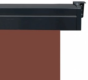 barna oldalsó terasznapellenző 65 x 250 cm