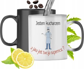 Színváltós Mágikus Bögre Szakácsoknak, fényképes nyomattal