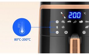 Aigostar - Forró levegős sütő 7l 1900W/230V