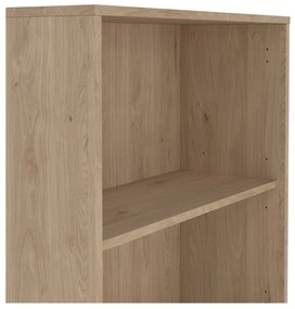 Natúr színű könyvespolc tölgyfa dekorral 80x205 cm Sign – Tvilum