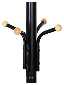 LINEA álló fogas, fekete