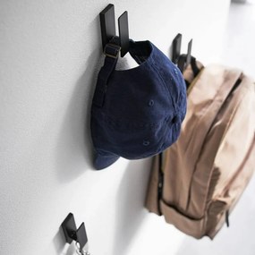 Fekete fali fém akasztó szett 3 db-os Tower – YAMAZAKI