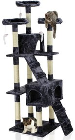 Kaparófa macskáknak Hawaj 170 cm | sötét szürke