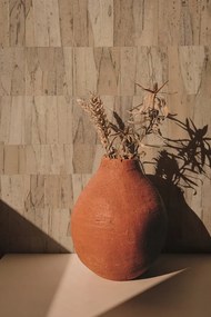 Fali Tapéta Vinil Fa Motívummal, Flizelin