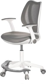 Gyermek szék, magasságállítható, szürke hálós, KA-C806 GREY