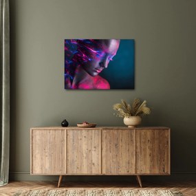 Csillogó nő képe (70x50 cm)