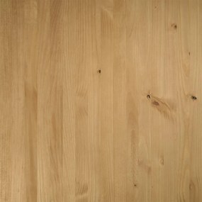 Étkezőasztal NOAIN U alakú lábak 160x90x75 cm tömör fa fenyőfa
