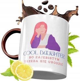 Bordó Bögre Lányának Születésnapi Ajándék fényképes nyomtatással