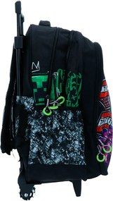 Minecraft Metro Art Boom gurulós iskolatáska, táska 46 cm