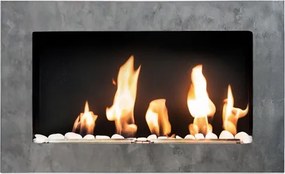 BIO FLAME Easy S Open Betonutánzat biokandalló 65x40 cm