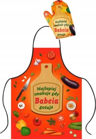 Kötény Kesztyű Nagymama Nagypapa Nap Nagymama Nagypapa Kézi Ajándék