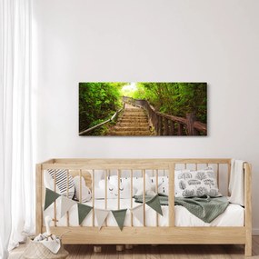 Kép - Lépcsők a természetben (120x50 cm)