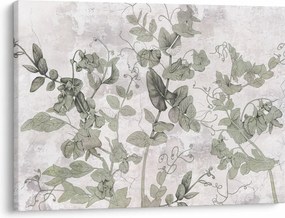 Kép - Növények vakolatban (70x50 cm)