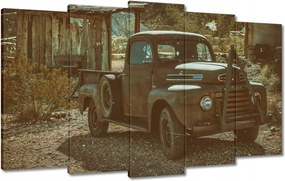 Festmények 100x60 Amerikai teherautó