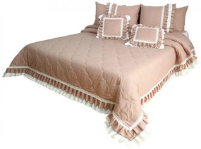 Vintage antik rózsaszín ágytakaró Szélesség: 200 cm | Hossz: 220 cm