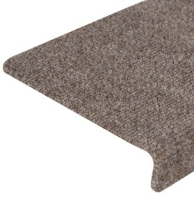 15db tűvel lyuggatott puncsszínű szövet lépcsőszőnyeg 65x21x4cm