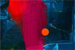 Színek képe (90x60 cm)