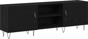 vidaXL TV szekrény garnitúra Fekete tölgy 150 x 30 x 50 cm Faanyag