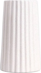 Novo kerámia váza ekrü 11,5x19,5 cm Homla