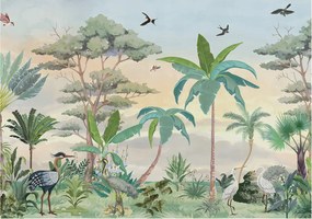 Flizelin tapéta Flizelin Fali Prémium Egzotikus növényvilág 208x146