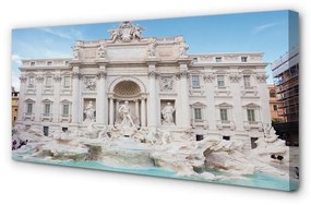 Canvas képek Róma Fountain Cathedral 120x60 cm