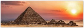 Poszterek 200x66 Menkaure piramis Egyiptom