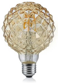 Meleg színű LED izzó E27, 4 W Globe – Trio
