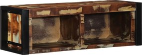 vidaXL többszínű tömör újrahasznosított fa TV-szekrény 80x30x25 cm