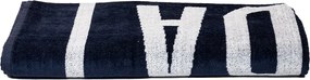 BUDAPEST Strandtörölköző sötétkék 165x90cm