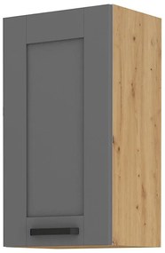 Felső konyhaszekrény Lucid 40 G 72 1F (artisan tölgy + dustgrey). 1045594