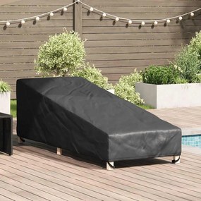Kültéri bútor takaró Fekete 195 x 76 x 82 cm 210D oxford szövet