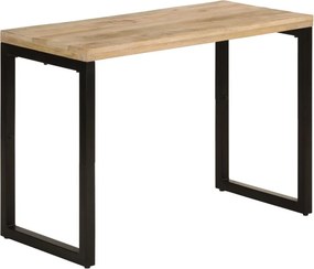 vidaXL tömör mangófa étkezőasztal 110 x 50 x 76 cm
