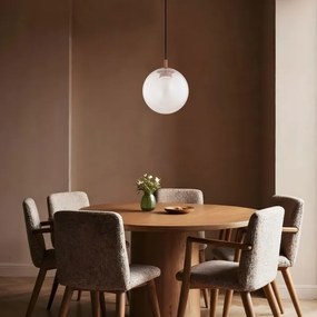 Argon 8829 - Csillár zsinóron SACRAMENTO 1xGX53/8W/230V átlátszó/barna