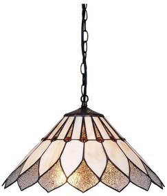 Prezent 217 -  Csillár láncon TIFFANY 2xE27/60W/230V