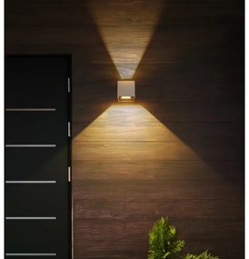 Globo 34168SA - LED kültéri fali lámpatest VERONIKA 2xLED/3W/230V IP54