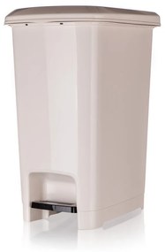 Banquet STEP pedálos szemeteskosár 40 l, krémszínű, 40 l