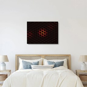 A háló képe (üvegen) (70x50 cm)