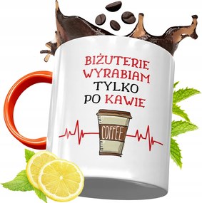 Narancssárga Bögre Ékszerésznek Ajándék fényképes nyomattal