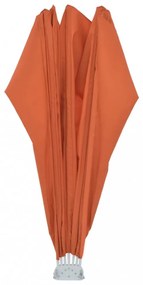 terrakotta összecsukható terasz oldalárnyékoló 160 cm