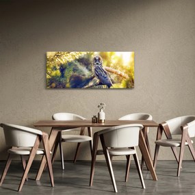 Egy bagoly képe a fán (120x50 cm)