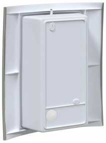Kültéri Fali Lámpák 2 pcs Ezüst 23.5 x 10.5 x 26 cm