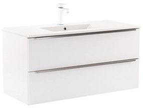 Vario Trim 100 alsó szekrény mosdóval fehér-fehér